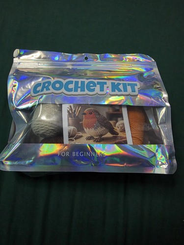 Robin crochet kit - kit, for
