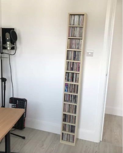 Tall storage unit - cd, dvd