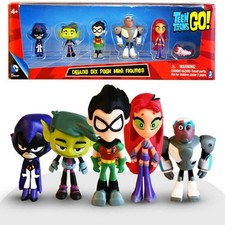 6Pcs Teen Titans Go Robin