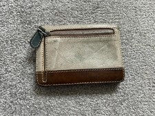 Orla Kiely Small Zip Leather Wallet