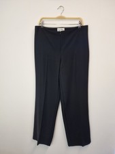 Joseph Ribkoff Smart Basic Black Pant Front Zip Size 14 Ladies