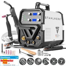STAHLWERK combination welding machine MTM 200 ST 3 in 1 200 A TIG MIG MAG MMA