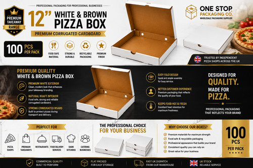 One stop packaging 12in - one,