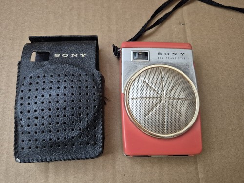 Vintage 1960 sony - tr-620, six