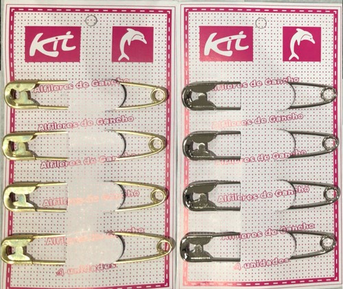 4pc 80mm safety pins - 4pc,