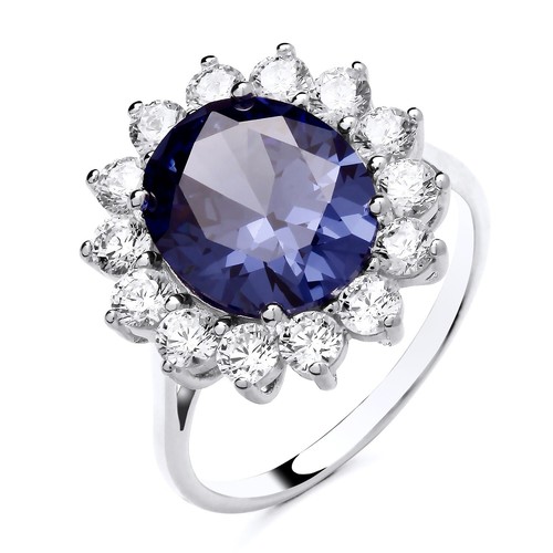 Sterling silver 925 - 925, simulated