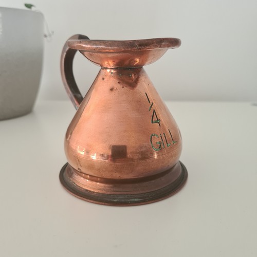 Victorian era copper measuring - copper,