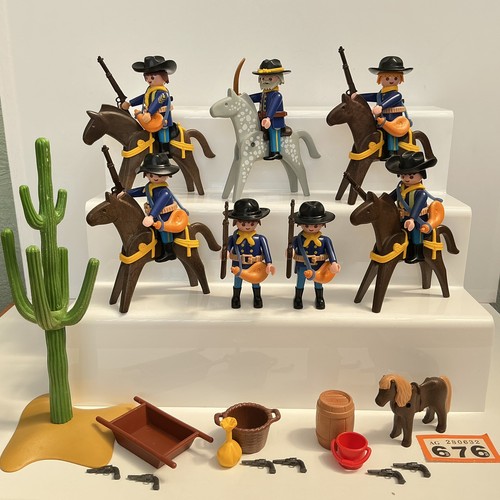 Playmobil western soldiers - western,