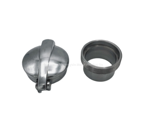 Polished aluminium - polished, 2.5"