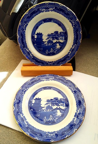 Pair vintage wade - of, willow