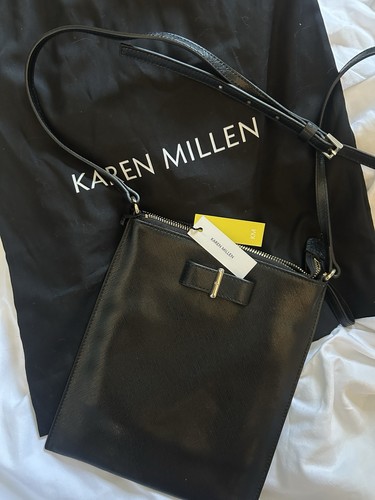 Karen millen black leather - karen,