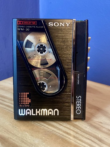 Sony walkman cassette - walkman, wm-30