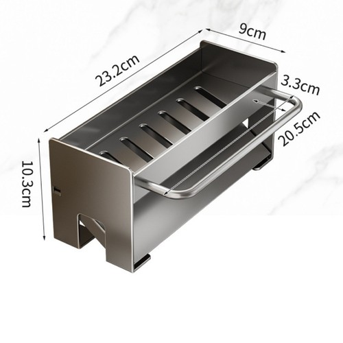 Kitchen rack with towel rail