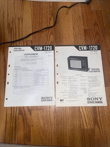 Sony trinitron color monitor - color,