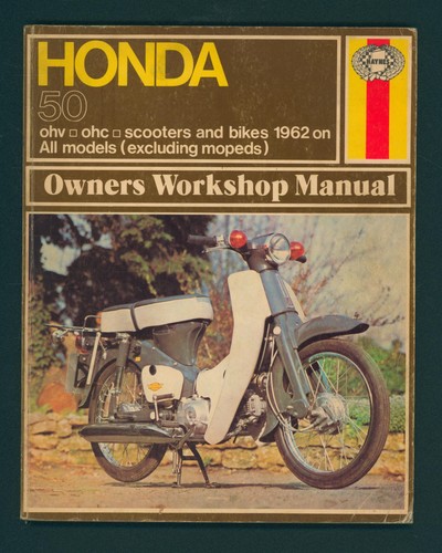 Honda ohv ohc haynes - haynes, manual