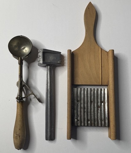 Vintage lot wooden - lot, hanging