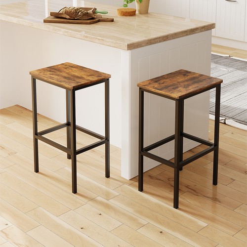 2pcs wooden seat bar stools - seat,