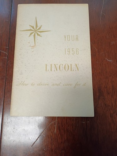 Vintage 1956 lincoln - vintage,
