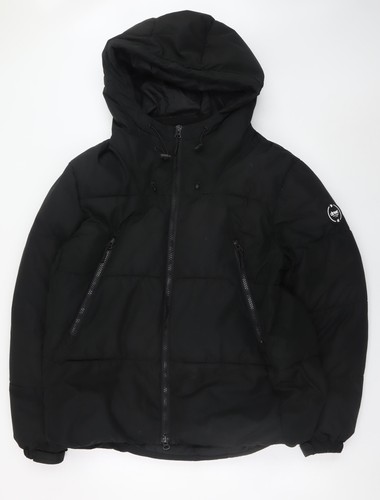 Zara men black hooded - black,