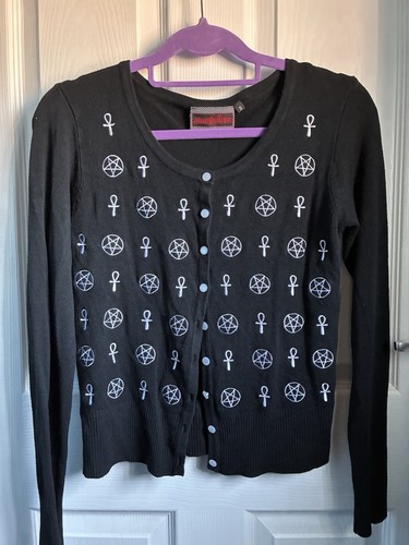 Jawbreaker goth cardigan - goth,