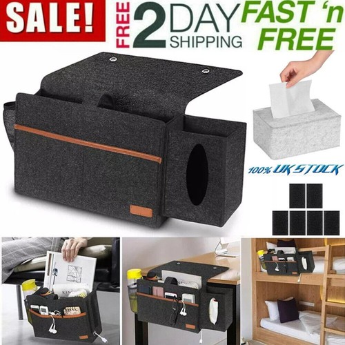 Felt bedside storage organizer - bedside,