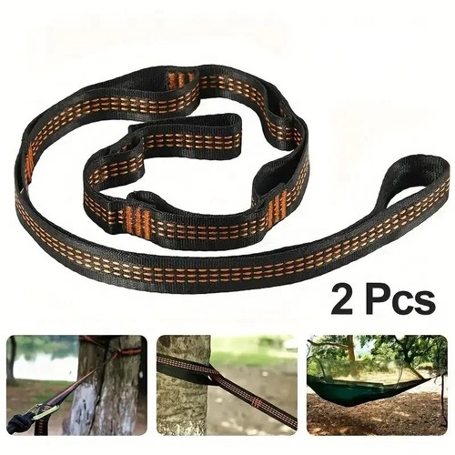 2pcs heavy duty - hammock, straps