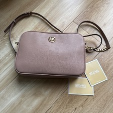 Michael Kors beige Crossbody