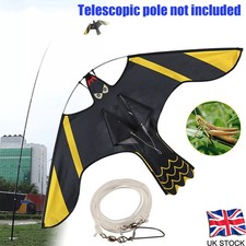 Emulation Flying Hawk Kite Bird Scarer Drive Bird Kite Bird Repellent for Garden