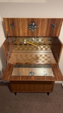 Solid Walnut Drinks Cabinet