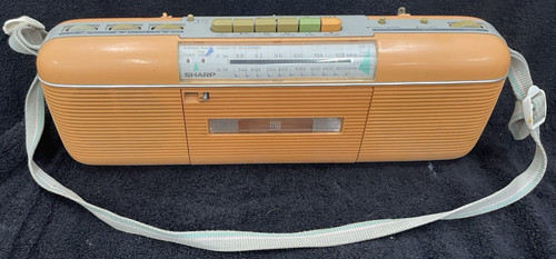 Sharp portable stereo - sharp,