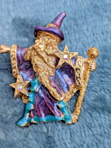Kirk folly wizard - wizard, brooch