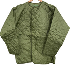Jacket Liner Smock Vintage RAF Ground Tradesman Green Quilt Size 190/124cm