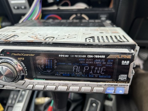 Alpine cda 7894rb headunit - cda-7894rb,