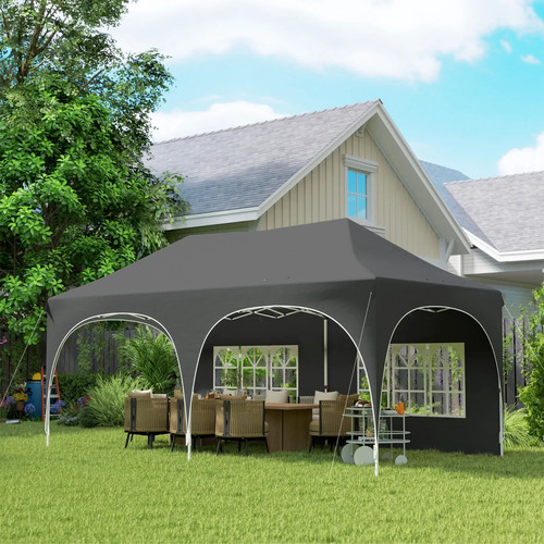 Pop gazebo 3x6m - up, garden