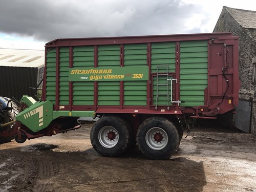 Strautmann 3601 forage wagon - strautmann,