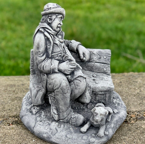 Man sitting a bench - sitting,