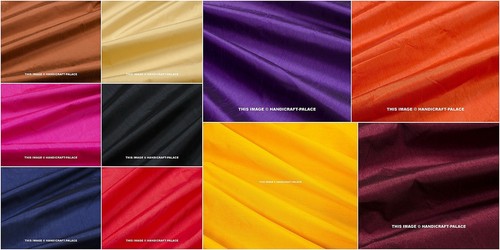 Dupioni silk hand loomed - dupioni,