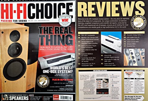Choice 2007 meridian - hi-fi,