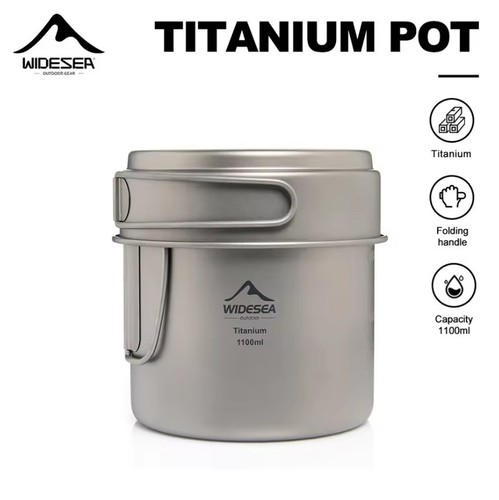 Camping portable mug titanium - portable,