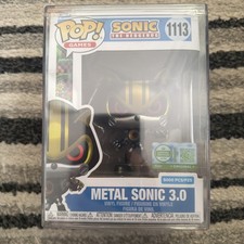 Funko Pop Sonic The Hedgehog Metal Sonic 3.0 #1113 + Hard Case