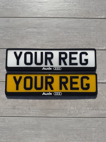 Audi number plate frames uk - audi,