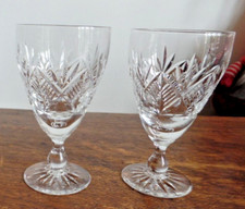 TWO EDINBURGH CRYSTAL GLASS