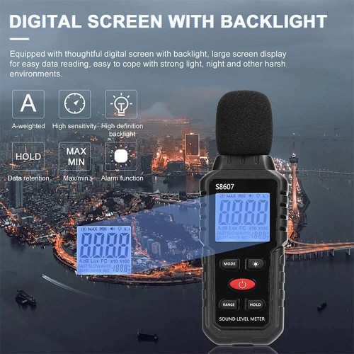 Digital sound level meter - digital,