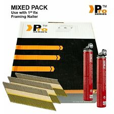 Framing Nails for Paslode MIXED PACK ,S6,Hitachi  50mm 65mm 75mm 90mm + 2 x GAS