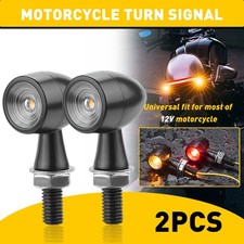 2pc Black Motorcycle Grill