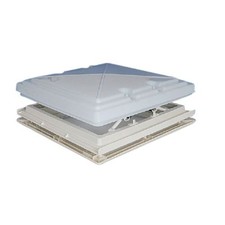 MPK Complete Rooflight with Flyscreen and Blind 40 x 40 Ivory Caravan Motorhome