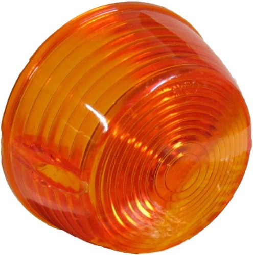 Indicator lens front amber - front, r/h