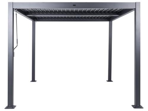 Pergola black fornoli - pergola,