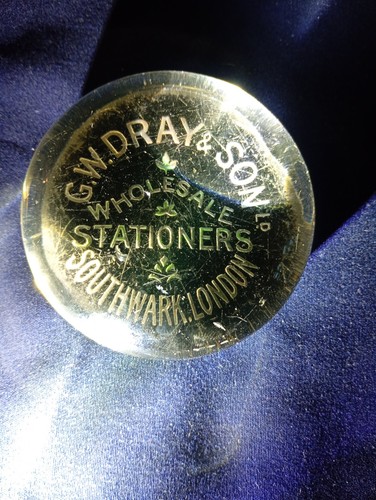 Antique advertising glass - antique,