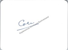 Original Autograph Lord George